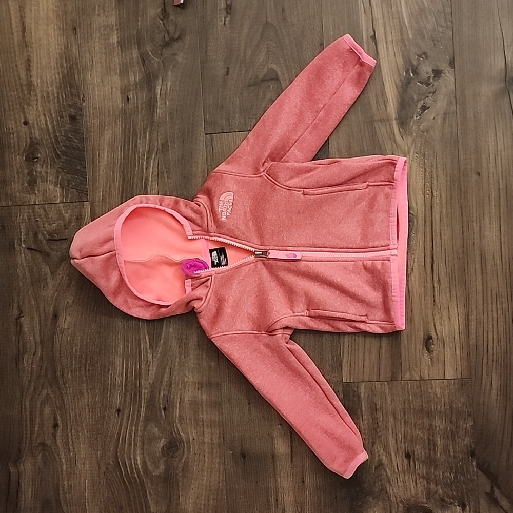 Kids Pink Northface Jacket (12 to 18 Months)